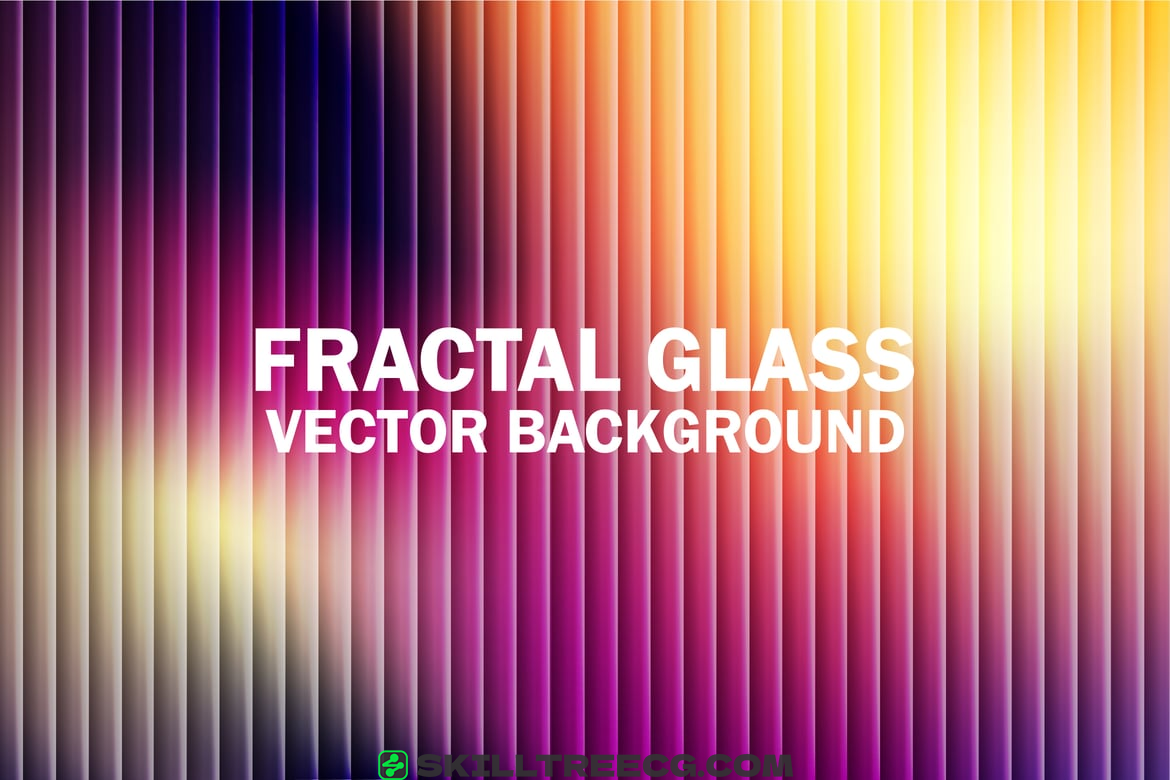 Fractal Glass Gradient Background（209866）-技能树